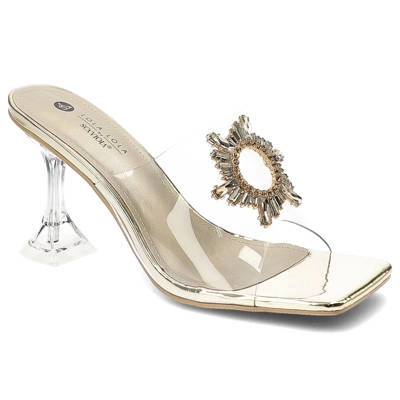 Pantofle SCA'VIOLA - H-26 Gold