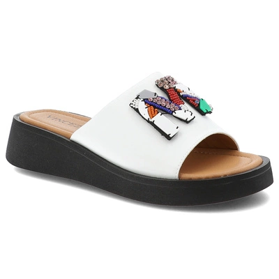 Pantofle VINCEZA - 66623 WH Biały