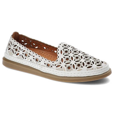 Polobotky VENEZIA - 050-RE86 White