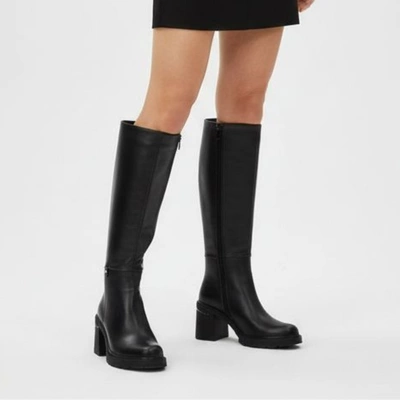 Kozačky CAMBELL - 25-52308BK Czarny