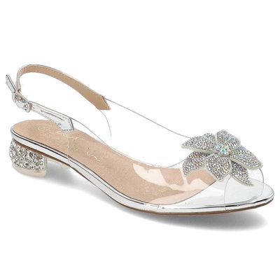 Sandály S.BARSKI - MR38-383 Stříbrné