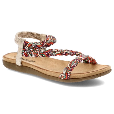 Sandály ARTIKER - 56C1272 Gold/Orange