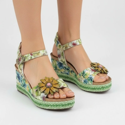 Sandály LAURA VITA - Facyo 75 AC1198-75 Vert