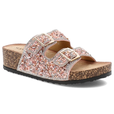 Pantofle SCA'VIOLA - L-46 Pink