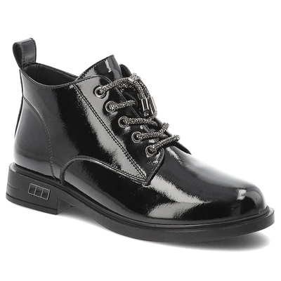 Kotníková Obuv S.BARSKI - MR52-124 Black