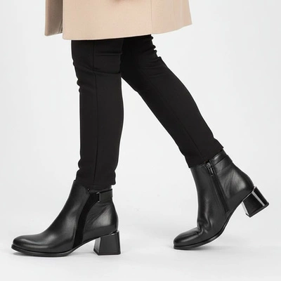 Kotníková Obuv ARMODO - 60563 S.Czarny+W