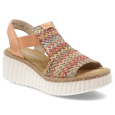 Sandály RIEKER - 69172-92 Multi