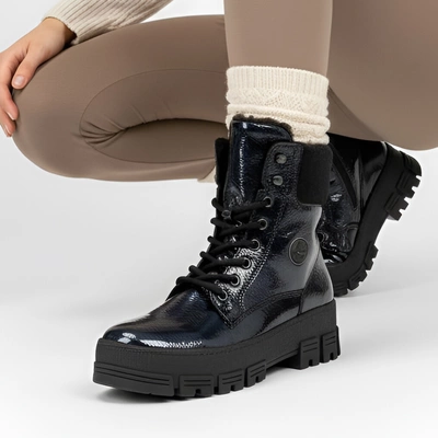 Kotníková Obuv RIEKER - Y0220-14 Blue