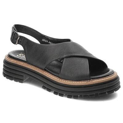 Sandály SIMEN - 6861A Černé