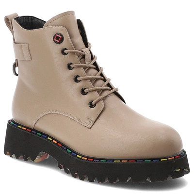 Traperky ARTIKER - 55C0506 Ciemny Beż