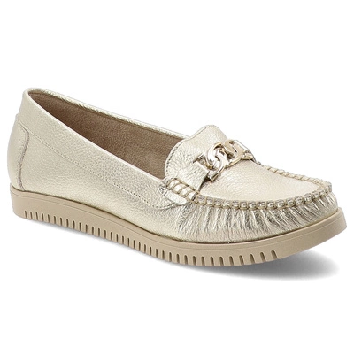 Mokasíny ARMODO - 10183 V. Złoto+Zł.