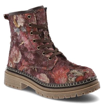 Kotníková Obuv ARTIKER - 57C1055 Bordowy