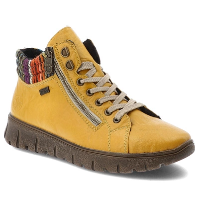 Kotníková Obuv RIEKER - N1305-68 Yellow