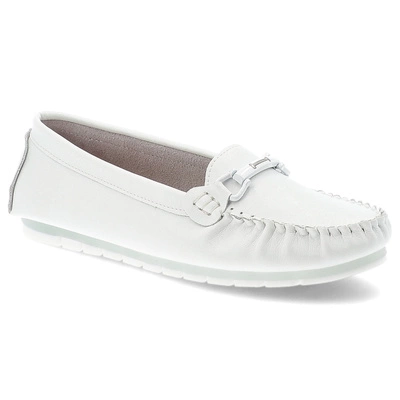 Mokasíny S.BARSKI - LR51-547 White