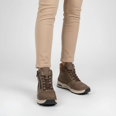 Kotníková Obuv RIEKER - 44565-25 Brown