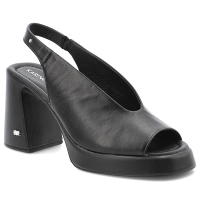 Sandály KARINO - 5544/076-P Czarny/Lico