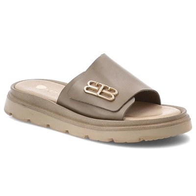 Pantofle ARMODO - 40442 Bf.Taupe+Zł.