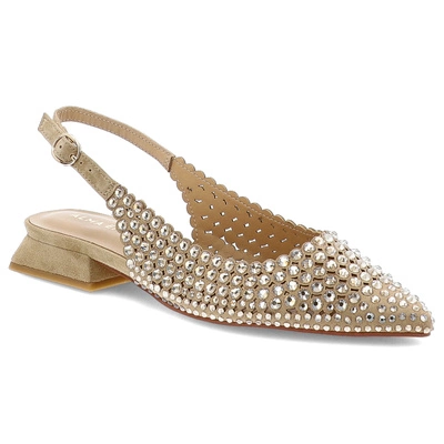 Sandály ALMA EN PENA - V250488 Suede Sand