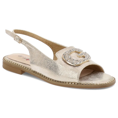 Sandály S.BARSKI - KV51-081 Lt.Gold