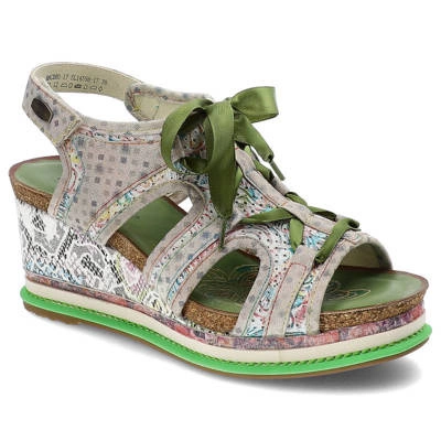 Sandály LAURA VITA - Hacdeo 17 SL14598-17 Vert