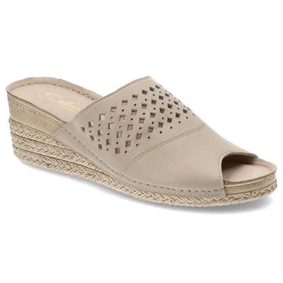 Pantofle POLLONUS - 5-1400-007 Wanilia Lico/Perfo