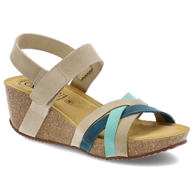 Sandály HEE - 25012 Apure Nat/Mi/Jea