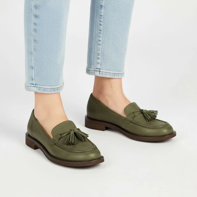 Mokasíny ARMODO - 1726 Oliwka Nubuk