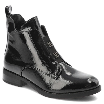 Boty S.BARSKI - HY42-717 Black Patent