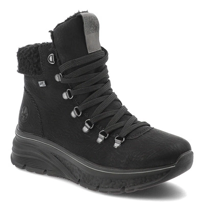 Kotníková Obuv RIEKER - 48034-00 Black