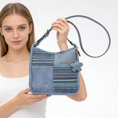 Kabelka LAURA VITA - Axelle 03 YH240726-C Bleu