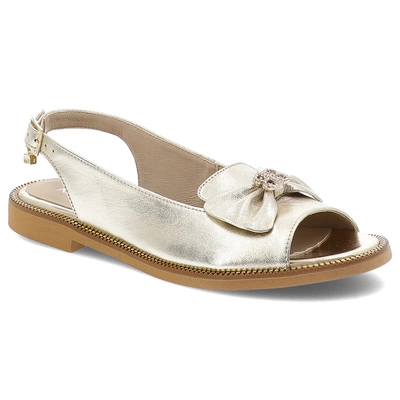 Sandály KARINO - 5408/074-P Złoty/Lico