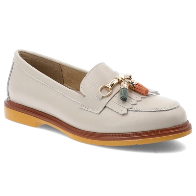 Polobotky S.BARSKI - LR51-768 Beige/Orange