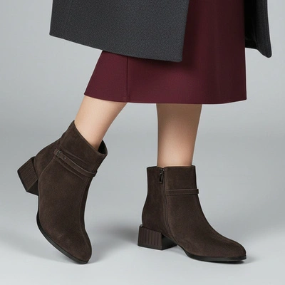 Kotníková Obuv S.BARSKI - CR52-651 D.Brown