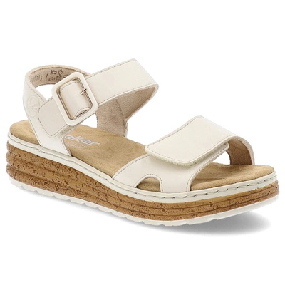 Sandály RIEKER - 62760-60 Beige