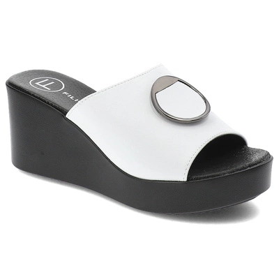 Pantofle FILIPPO - DK4610/24 Bílé