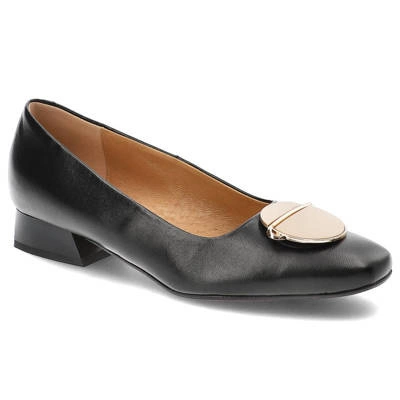 Lodičky ESPIRITO - C-1173/2 Czarny Lico/Ozdoba