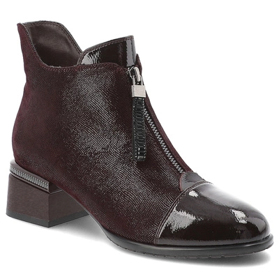 Kotníková Obuv S.BARSKI - CR52-700 Wine