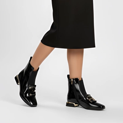 Kotníková Obuv S.BARSKI - MR52-216 Black