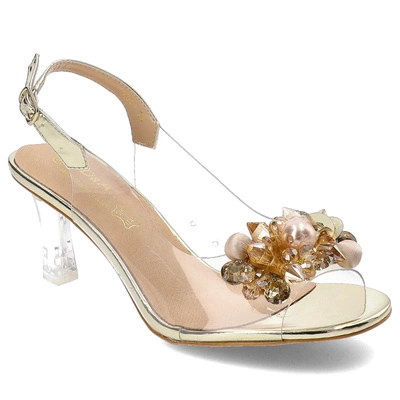 Sandály S.BARSKI - MR-X951 Zlaté