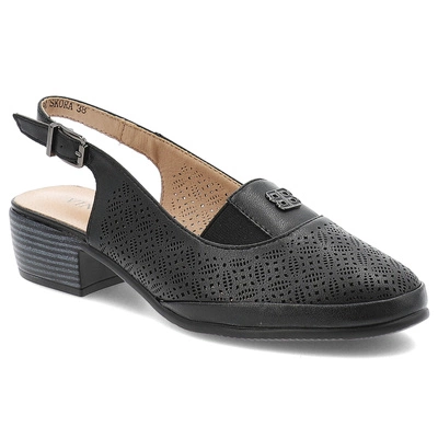 Sandály VINCEZA - 66753 BK Czarny