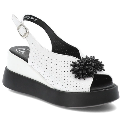 Sandály FILIPPO - DS6076/25 WH Biały