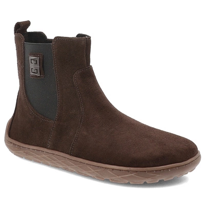 Kotníková Obuv Barefoot ARMODO - 30074 W.Czekolada+Zł