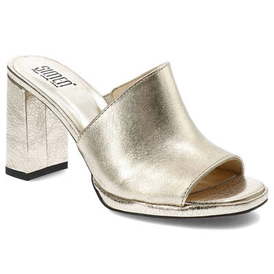 Pantofle SIMEN - 6846A Zlaté