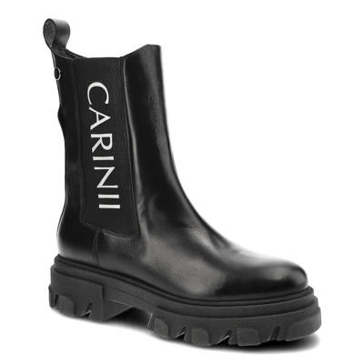 Boty CARINII - B8020_-E50-000-000-E33 Czarny