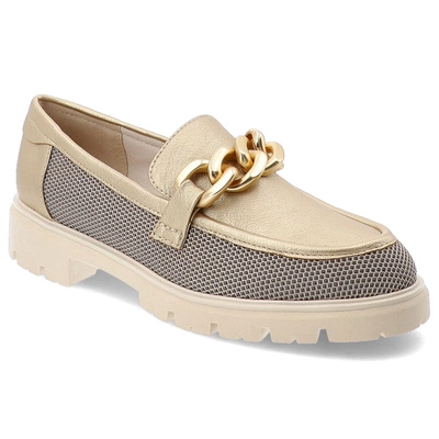 Mokasíny MARCO TOZZI - 2-24702-44 943 Gold Comb
