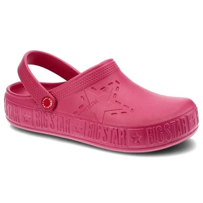 Pantofle BIG STAR - II275007 Fuksja