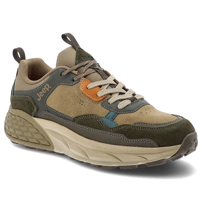 Tenisky JEEP - Groove JM52070A 036 Khaki